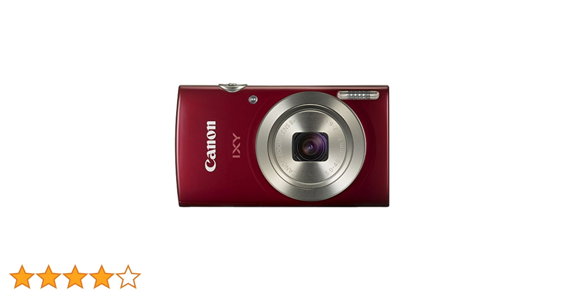 Canon IXY 180 レッド 中古品 中古】Canon キヤノン IXY 180 レッド コンパクトデジタルカメラ